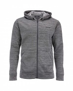 Simms chalenger full zip hoody steel heather color