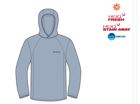 Simms Challenger Solar Hoody