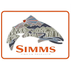 Simms trout scape sticker
