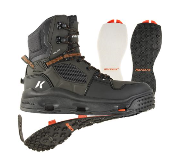 Korkers terror ridge wading boot