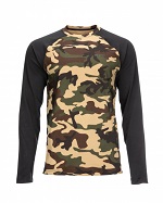 siimms baselayer woodland camo