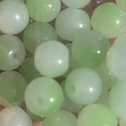 cac chartreuse roe glass bead