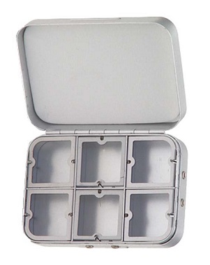 cac aluminum 6 window fly box