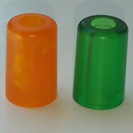 orange velvet & lime Green