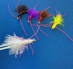 Riverwood pink leg jigs