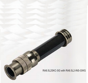 Forecast titanium smoke skeleton with woven graphite insert seat